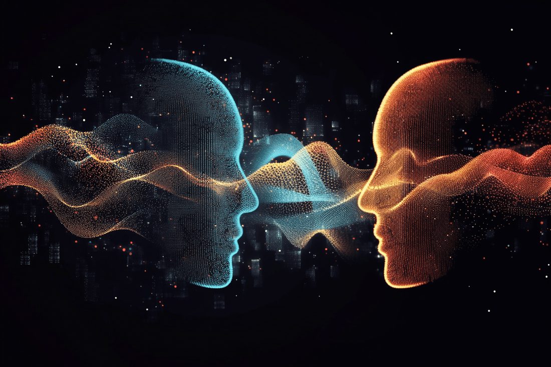 Abstract conversational AI visualisation